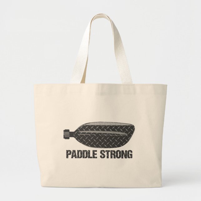 Bolso De Tela Gigante Paddle Strong (Frente)