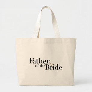 Bolso De Tela Gigante Padre de la novia