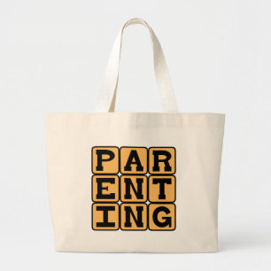 Bolso De Tela Gigante Padres, mamá o papá