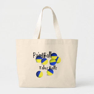 Bolso De Tela Gigante Paintball lleva bolas