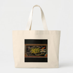 Bolso De Tela Gigante País de verduras de etiqueta de anillo