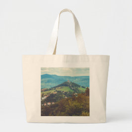 Bolso De Tela Gigante Paisaje montañoso romántico