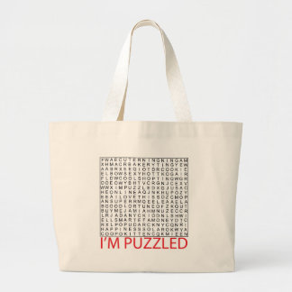 Bolso De Tela Gigante palabra de búsqueda puzzle02