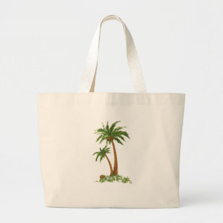 BOLSO DE TELA GIGANTE PALMERA