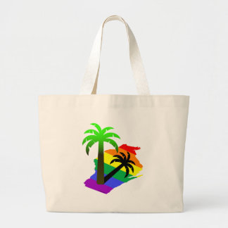 Bolso De Tela Gigante Palmera de Wisconsin