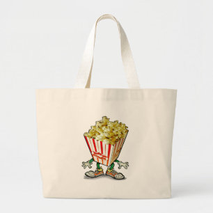 Bolso De Tela Gigante Palomitas