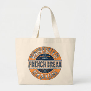 Bolso De Tela Gigante Pan francés