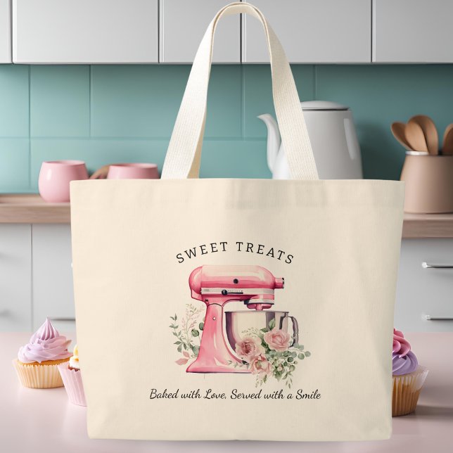 Bolso De Tela Gigante Panadería mixta rosa personalizada (Subido por el creador)