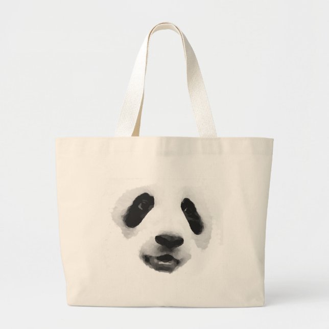 Bolso De Tela Gigante Panda (Frente)