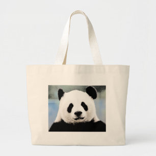 Bolso De Tela Gigante Panda
