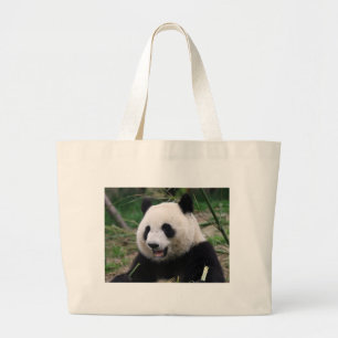 Bolso De Tela Gigante panda