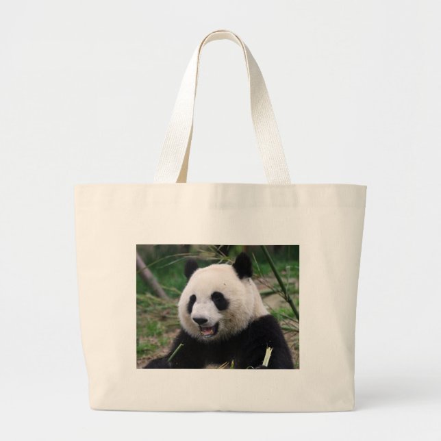 Bolso De Tela Gigante panda (Frente)