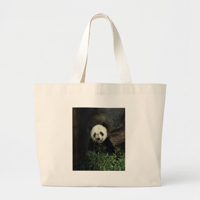 Bolso De Tela Gigante Panda (Frente)