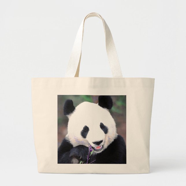 Bolso De Tela Gigante Panda (Frente)