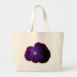 Bolso De Tela Gigante Pansy Bag