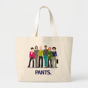 BOLSO DE TELA GIGANTE ¡PANTALONES!