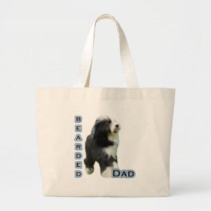 Bolso De Tela Gigante Papá con el pelo