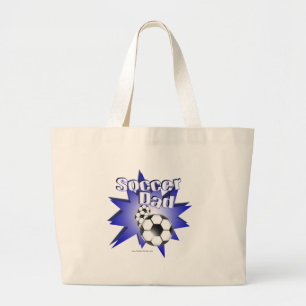 Bolso De Tela Gigante Papá de Fútbol
