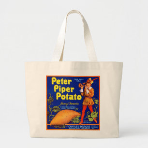 Bolso De Tela Gigante Papa Piper Piloto