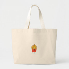 Bolso De Tela Gigante Papas fritas con tema