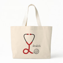 Para Médicas y enfermeras. Estetoscopio Médico Roj