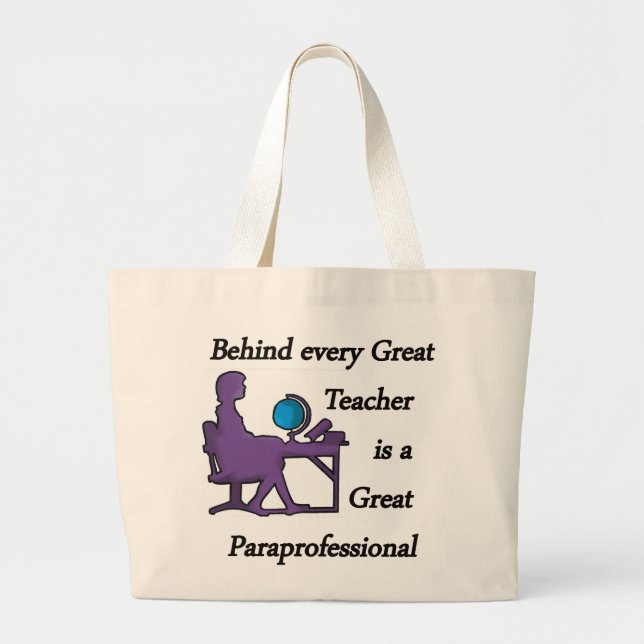 Bolso De Tela Gigante Paraprofessional (Frente)