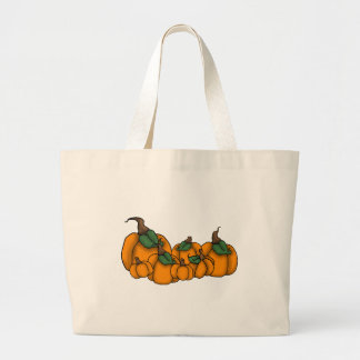 Bolso De Tela Gigante parche de calabaza