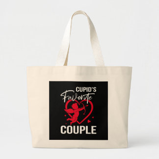 Bolso De Tela Gigante Pareja favorita de Cupid - Divertido Día de San Va