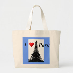 Bolso De Tela Gigante París