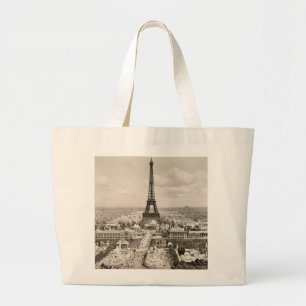 Bolso De Tela Gigante París: Torre Eiffel, 1900