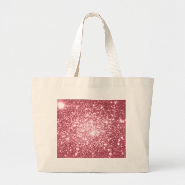 Bolso De Tela Gigante Parkle rosado (Frente)