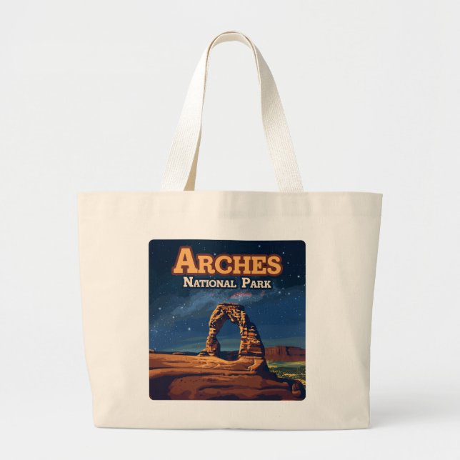 Bolso De Tela Gigante Parque nacional Arches Utah Delicate Arch Moab (Frente)
