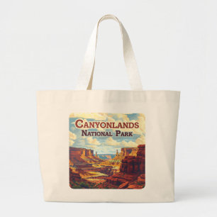 Bolso De Tela Gigante Parque nacional de los Cañones, Utah Moab Retro