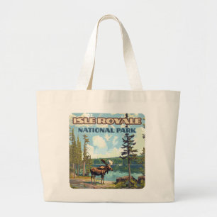 Bolso De Tela Gigante Parque nacional Isle Royale Lago Michigan