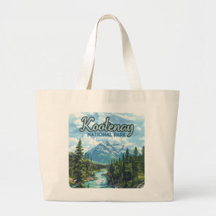 Bolso De Tela Gigante Parque nacional Kootenay Canadá Columbia Británica