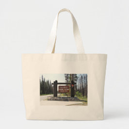 Bolso De Tela Gigante Parque nacional magnífico de Teton, parque
