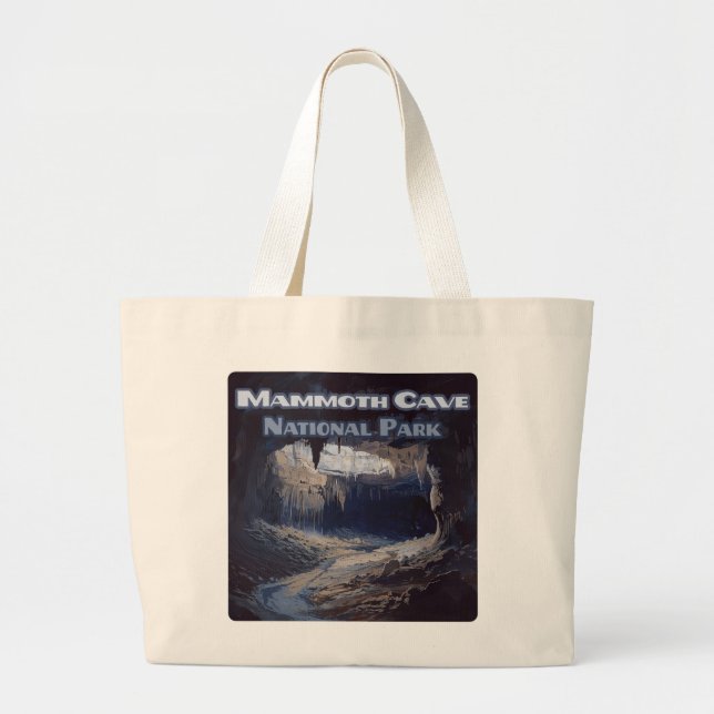 Bolso De Tela Gigante Parque nacional Mammoth Cave Kentucky (Frente)