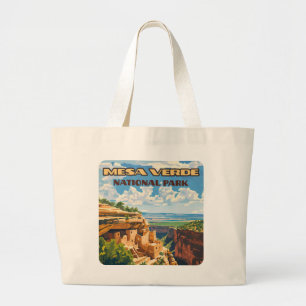 Bolso De Tela Gigante Parque nacional Mesa Verde Casa Cliff de Colorado