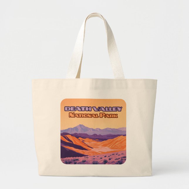 Bolso De Tela Gigante Parque nacional Valle de la Muerte California Neva (Frente)