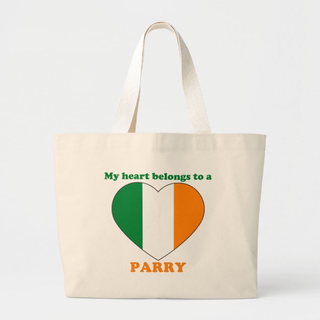 Bolso De Tela Gigante Parry (Frente)