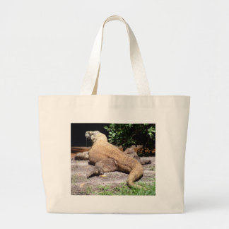 Bolso De Tela Gigante Parte trasera del dragón de komodo