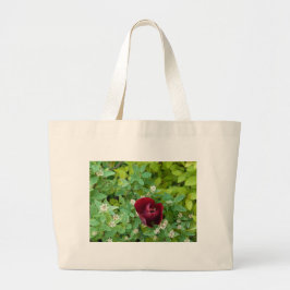 Bolso De Tela Gigante parterre de fleurs au printemps