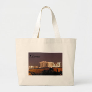 Bolso De Tela Gigante Parthenon de Grecia Atenas (St.K)