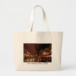 Bolso De Tela Gigante Paseo del río de San Antonio