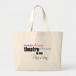 Bolso De Tela Gigante Pasión del teatro