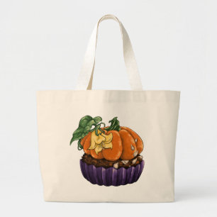 Bolso De Tela Gigante Pastel de calabaza