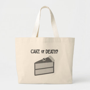 Bolso De Tela Gigante ¿Pastel o Muerte?