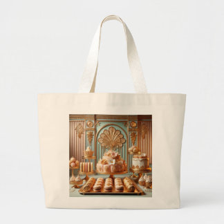 Bolso De Tela Gigante Pastelería Elegante