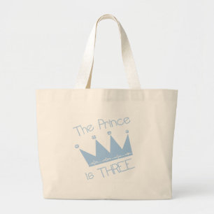 Bolso De Tela Gigante Pasteles y regalos de la Corona Príncipe Tercer Cu