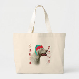 Bolso De Tela Gigante Patas de Spinone Italiano Santa